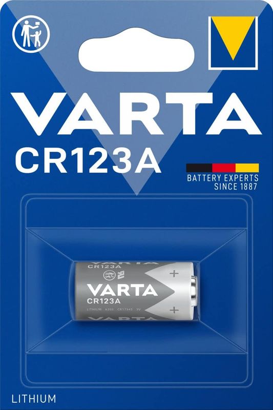 VARTA CR123 litija baterija