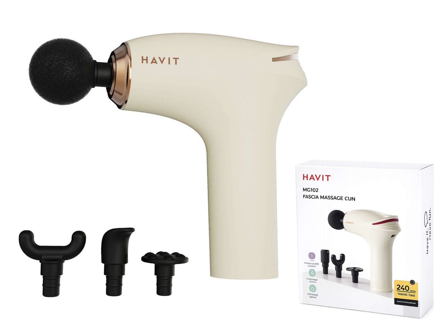 Havit MG102 masāžas pistole Havit MG102 masāžas pistole