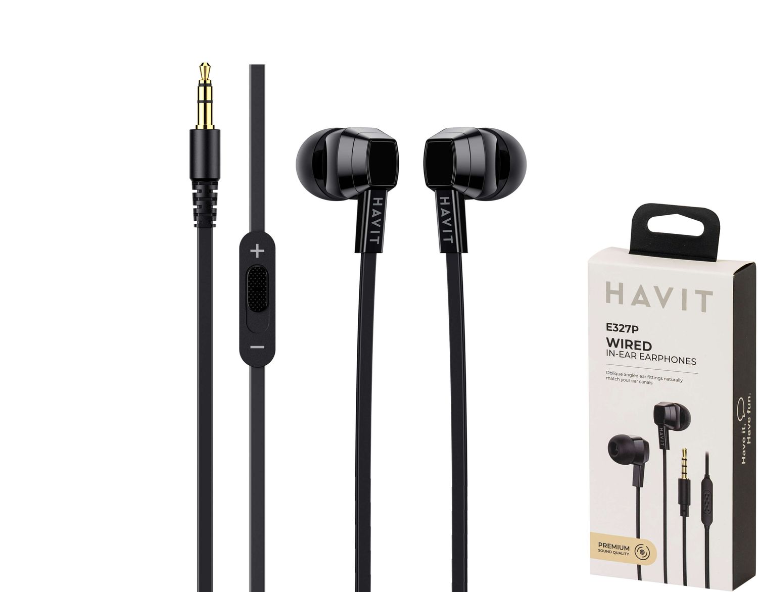 Havit E327P vadu austiņas Havit E327P vadu austiņas