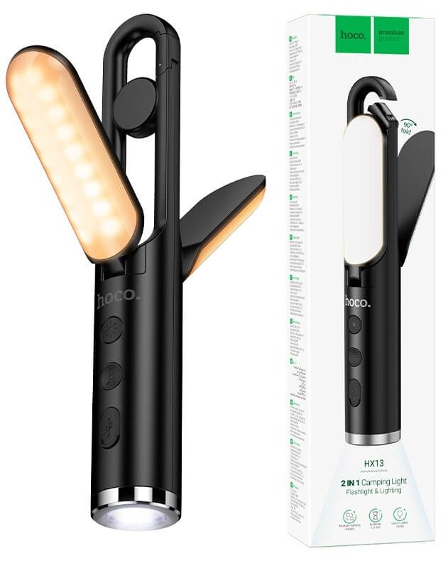 Hoco HX13 daudzfunkcionāls LED lukturis