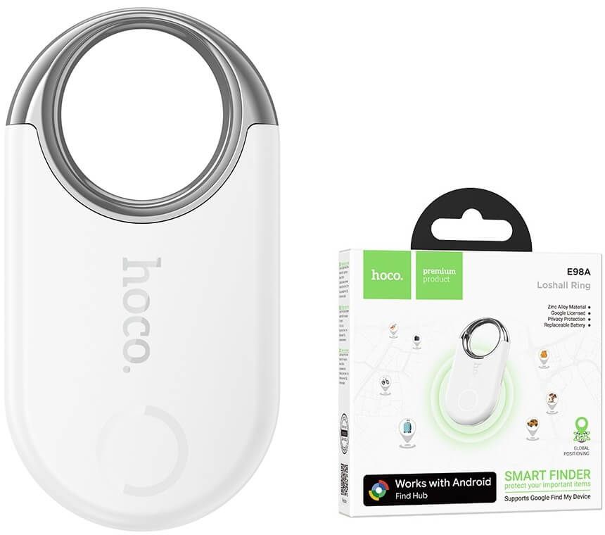 Hoco E98A Android SmartTag viedais lokators Hoco E98A Android SmartTag viedais lokators