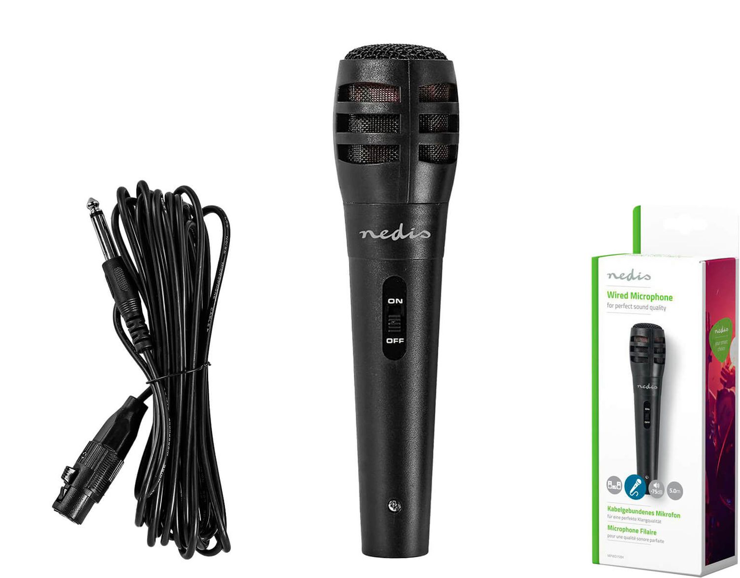 Nedis MP15 vadu mikrofons