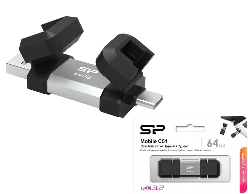 Silicon Power 51 duostick zibatmiņa