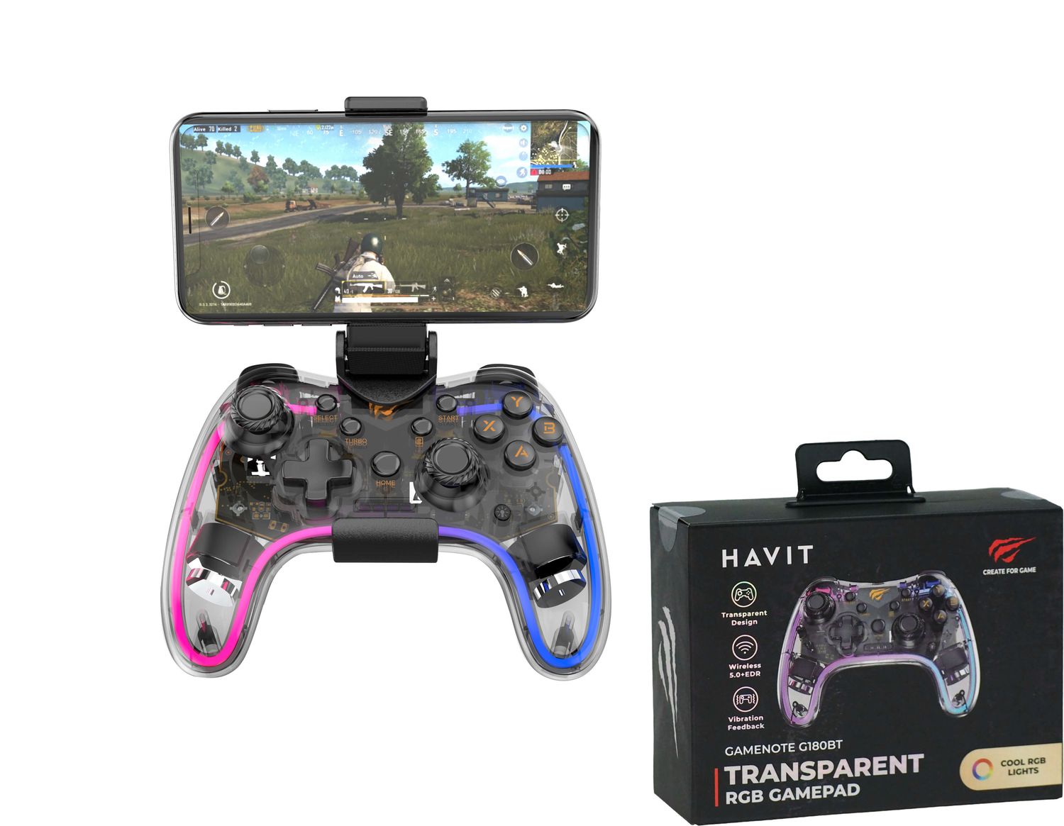 G-NOTE G180BT universāla spēļu pults