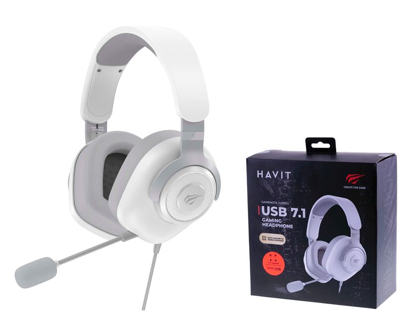 Havit G-NOTE H2230U USB austiņas ar mikrofonu