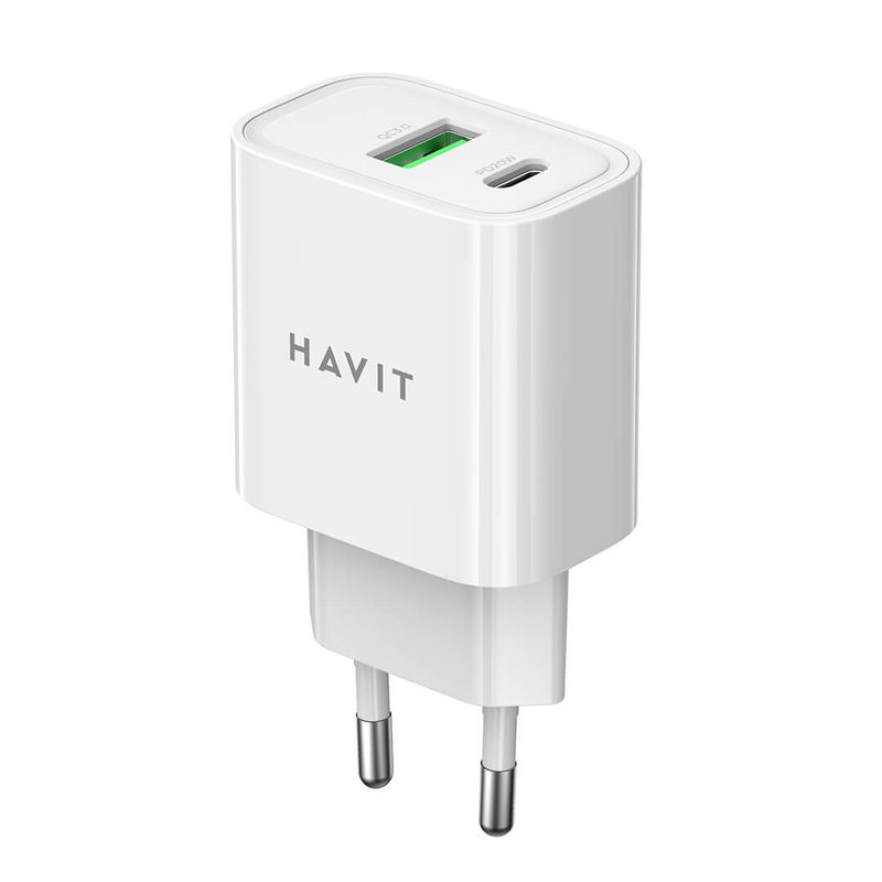 Havit UC111 ātrais tīkla lādētājs Havit UC111 ātrais tīkla lādētājs