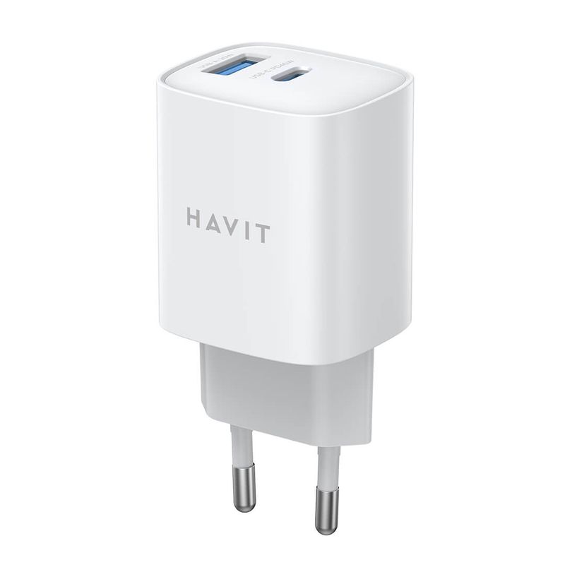 Havit UC45 super ātrais tīkla lādētājs Havit UC45 super ātrais tīkla lādētājs