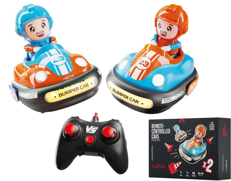 Maxlife RC500 Bumper Cars radiovadāmo auto komplekts