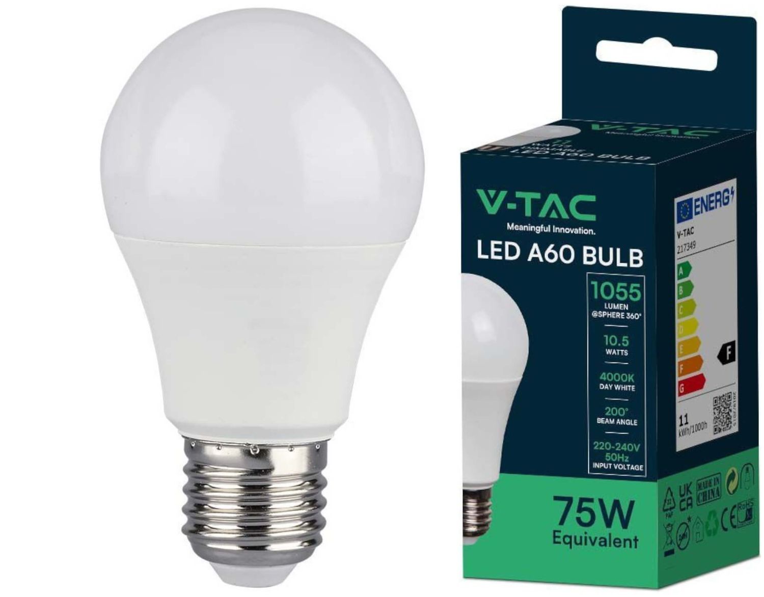 V-TAC 2112 E27 LED spuldze