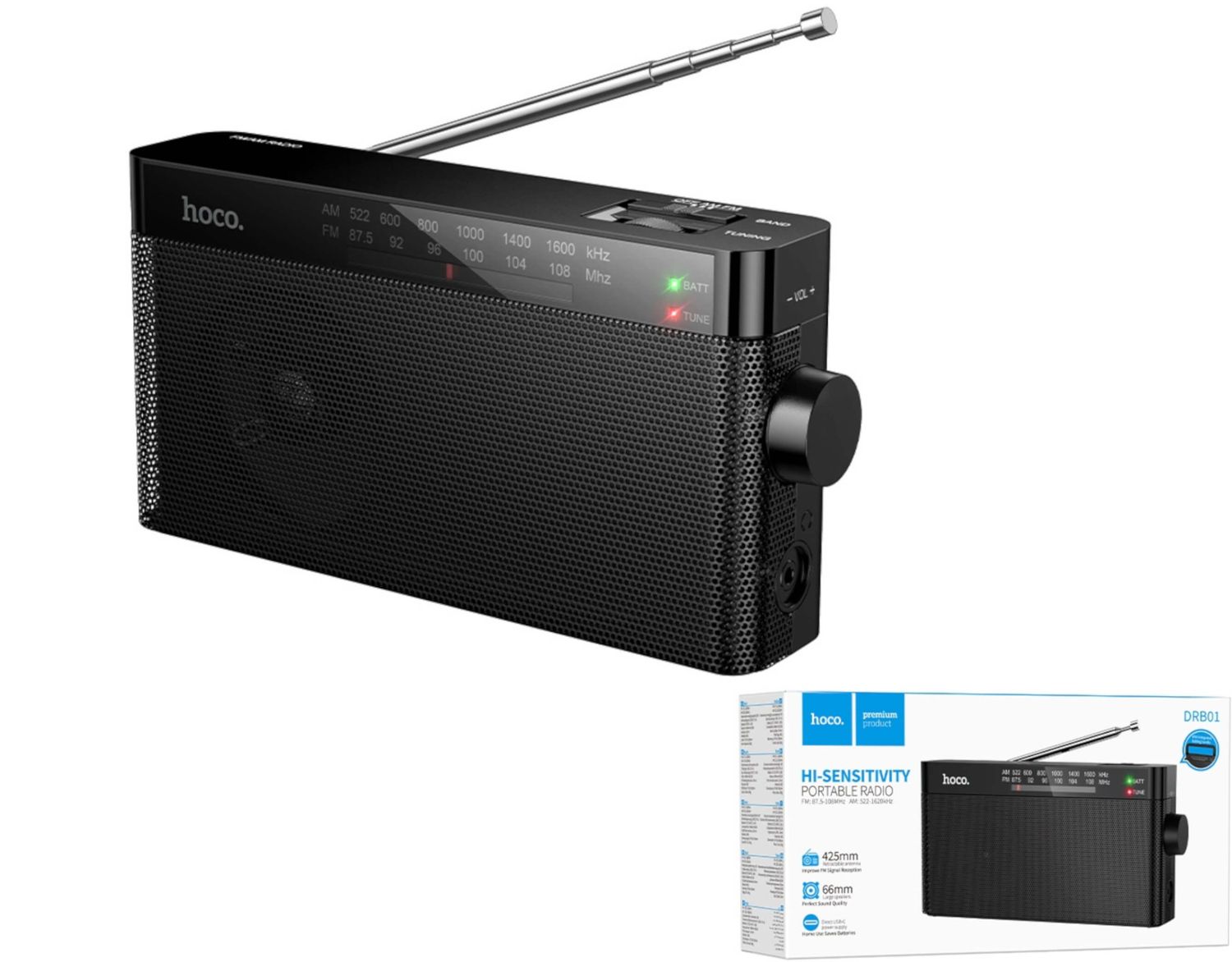 Hoco DRB01 FM radio Hoco DRB01 FM radio