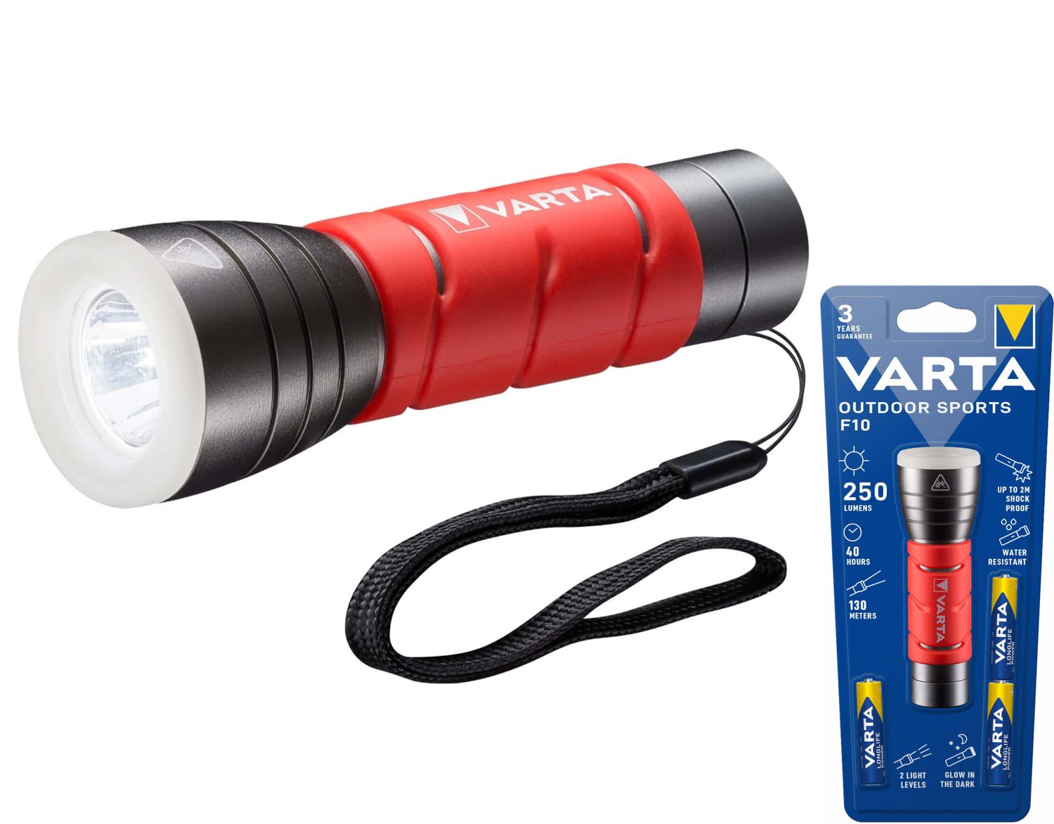 Varta F10 kabatas LED lukturis