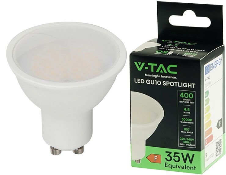 V-TAC 1975 GU10 LED spuldze