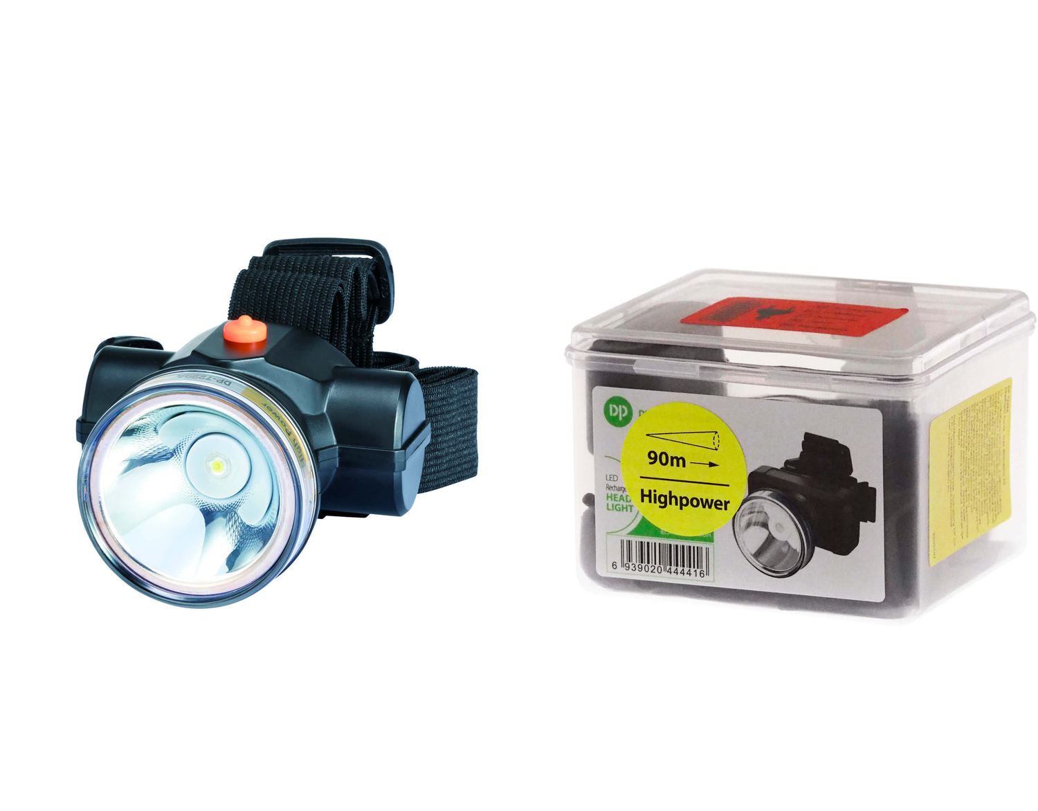 DP 7229A uzlādējams LED galvas lukturis DP 7229A uzlādējams LED galvas lukturis