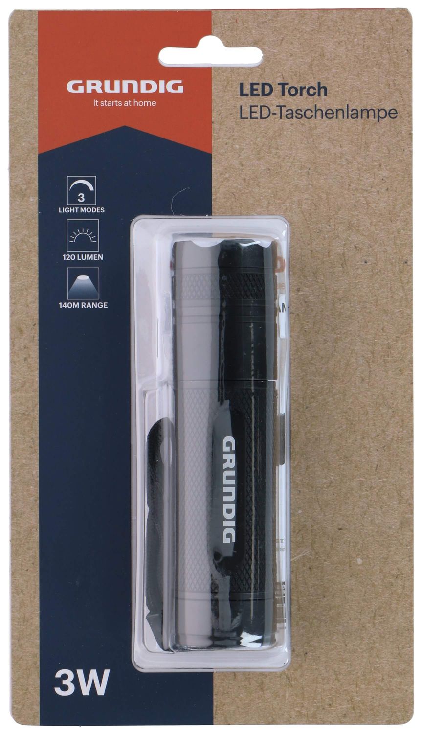 Grundig 34740 tālummaiņas lukturītis