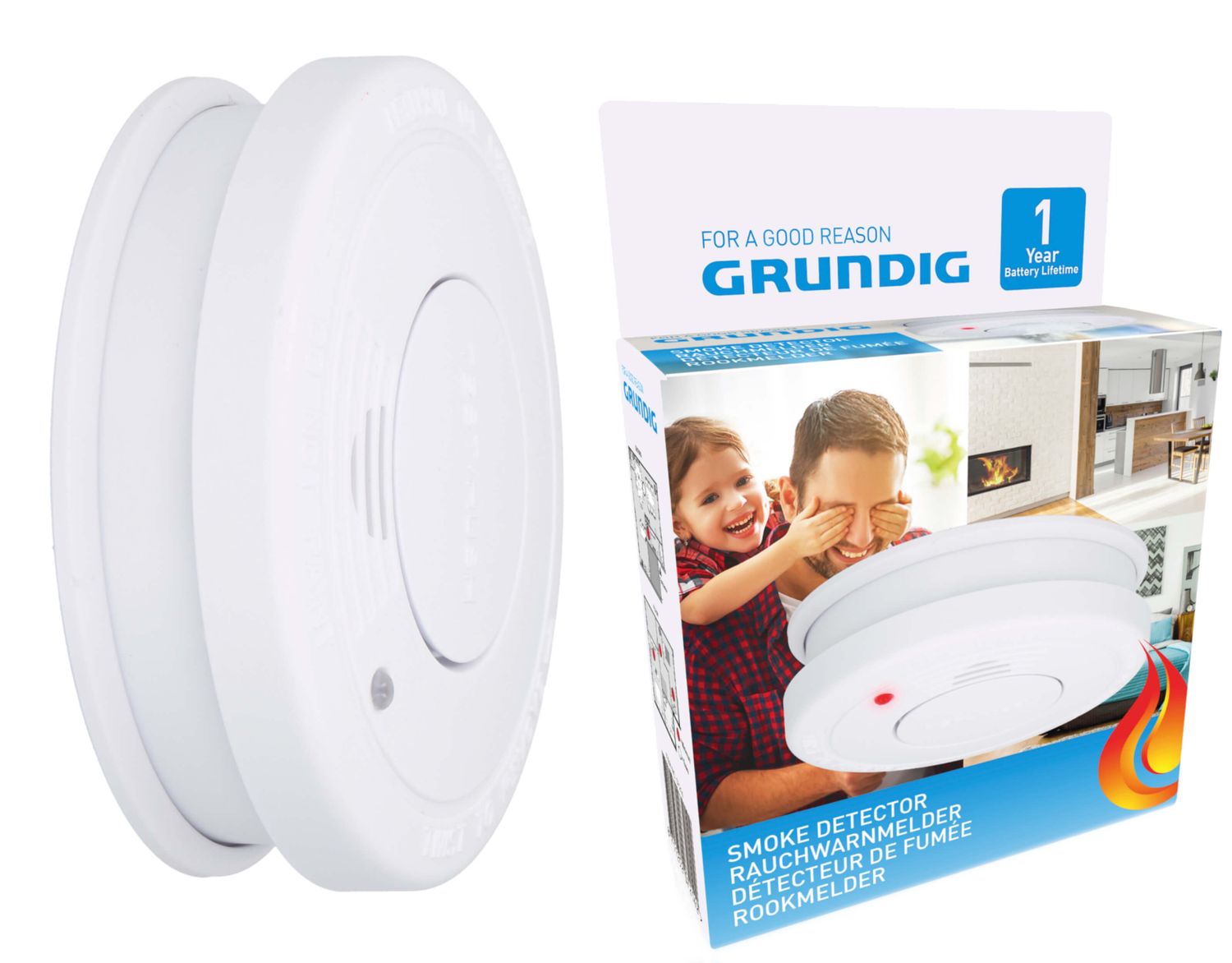 Grundig 07214 dūmu detektors