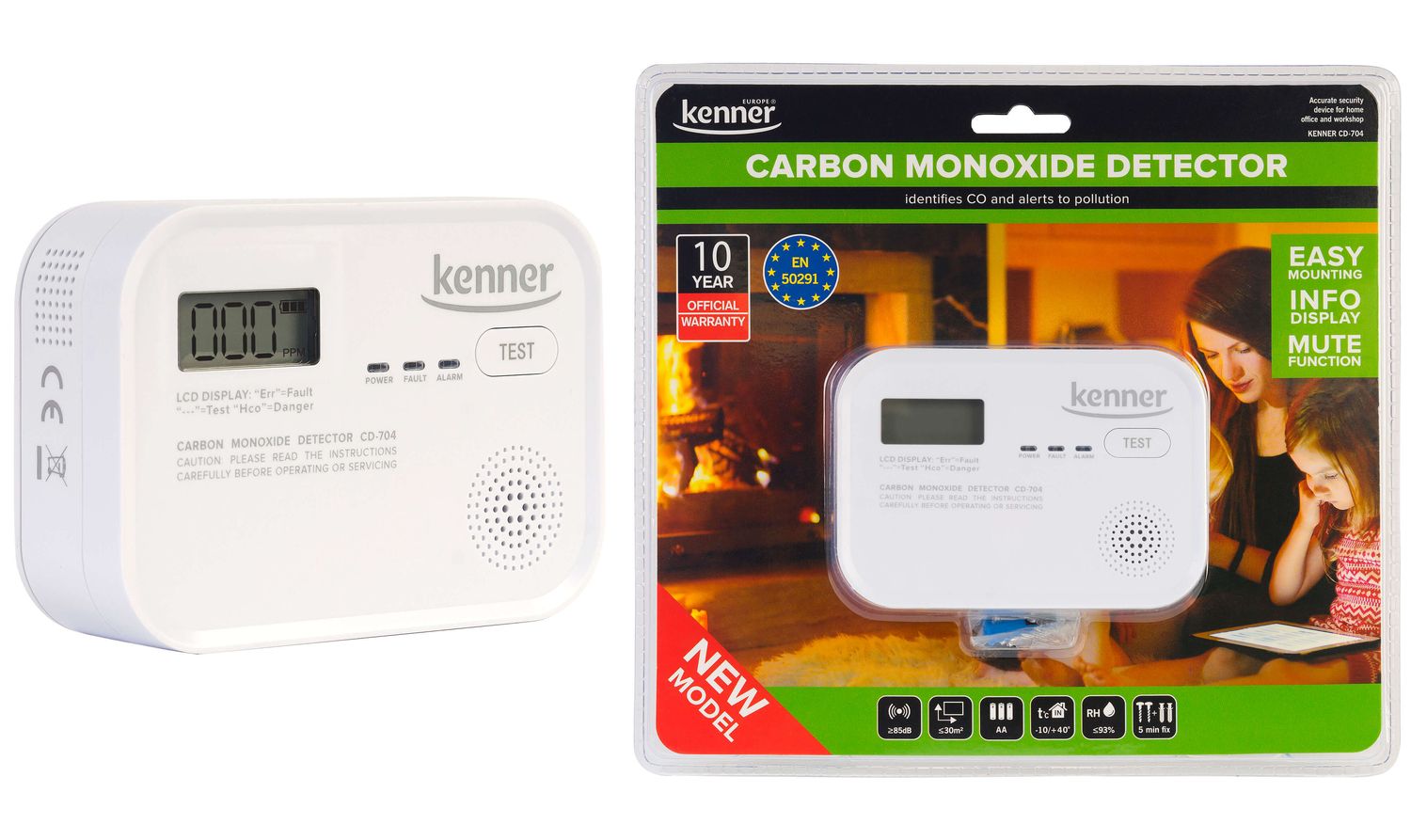 KENNER CD-704 tvana gāzes detektors