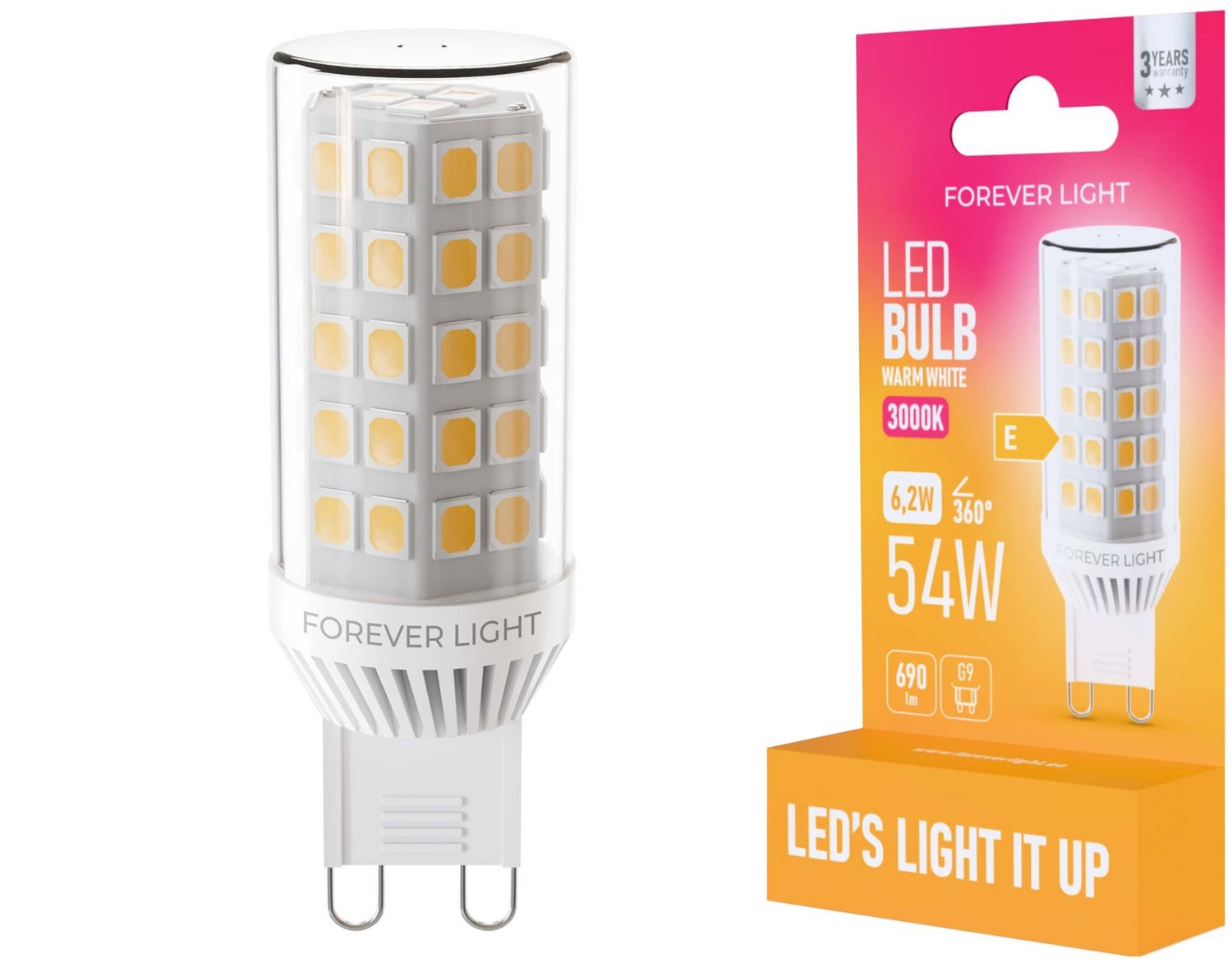 TFO G9 LED spuldze