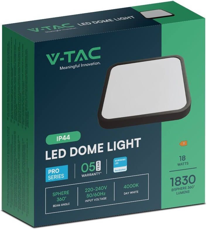 V-TAC 8618SQ LED gaismeklis