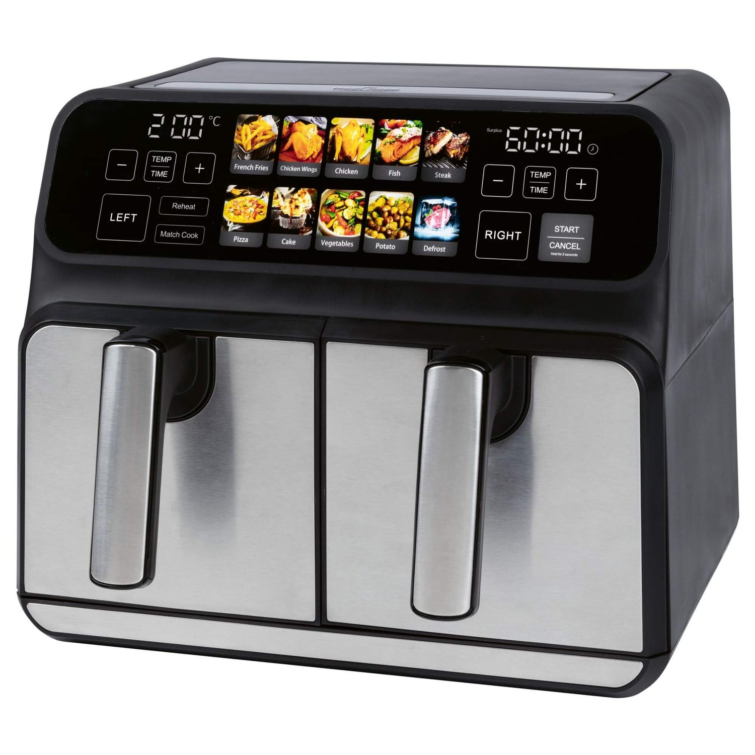 ProfiCook FR1287 dubultais gaisa friteris