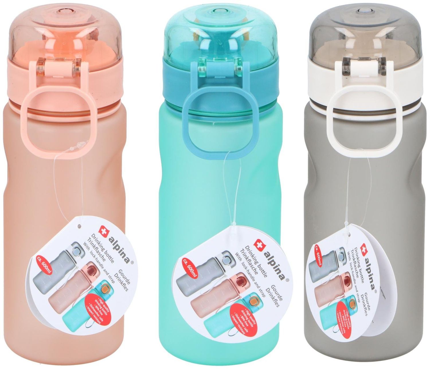 Alpina ūdens pudele, 600ml
