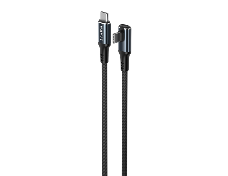 Havit CB6313 USB-C uz USB-C pītais kabelis