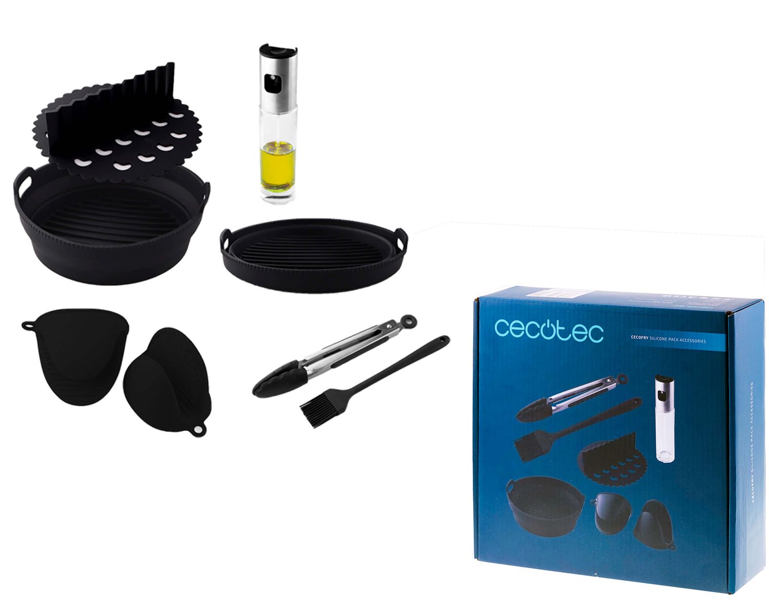 Cecotec gaisa cepamkatla piederumu komplekts Cecotec gaisa cepamkatla piederumu komplekts