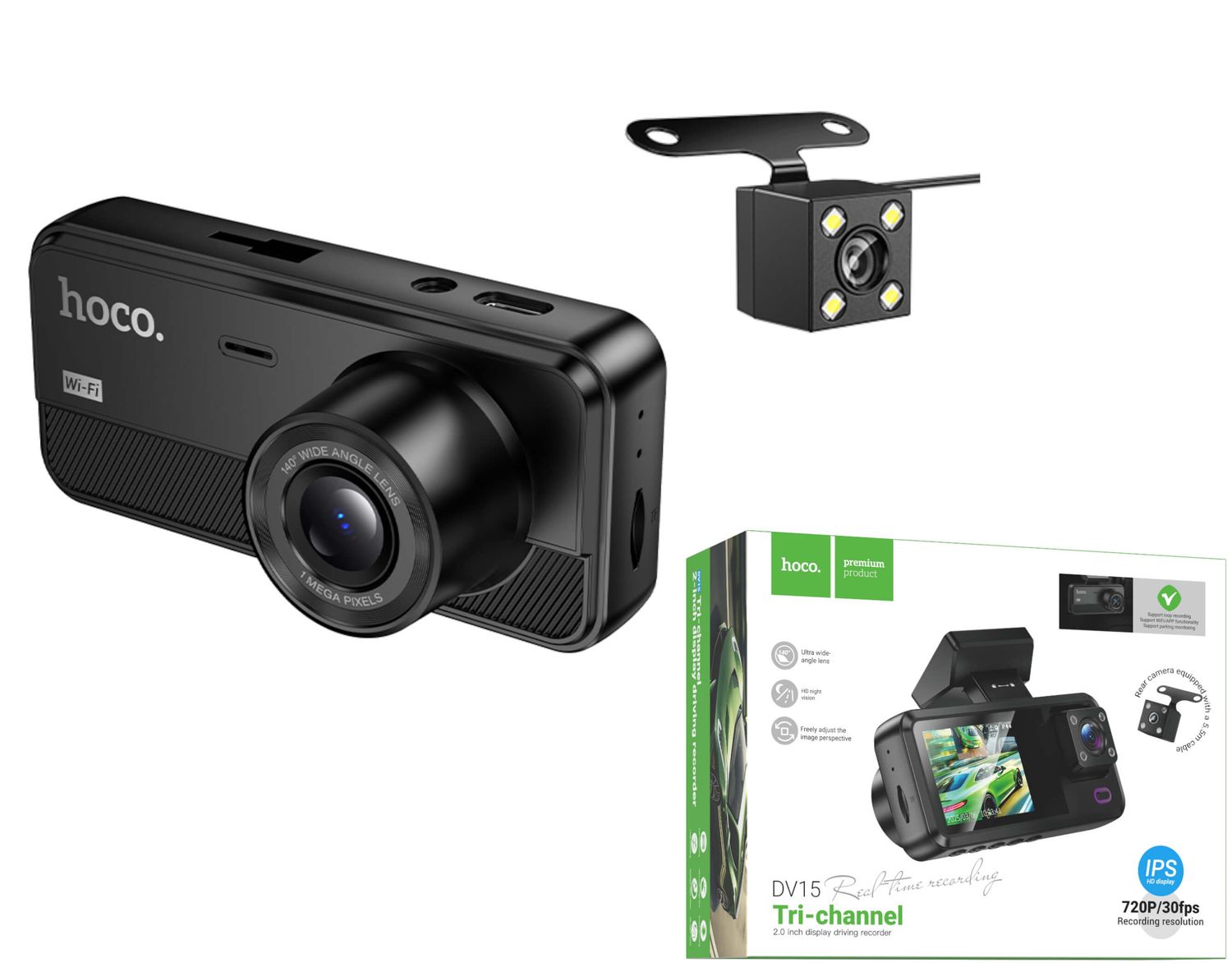 Hoco DV15 automašīnas videoreģistrators