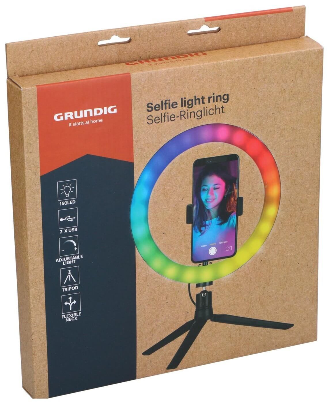 Grundig galda statīvs ar RGB apgaismojumu