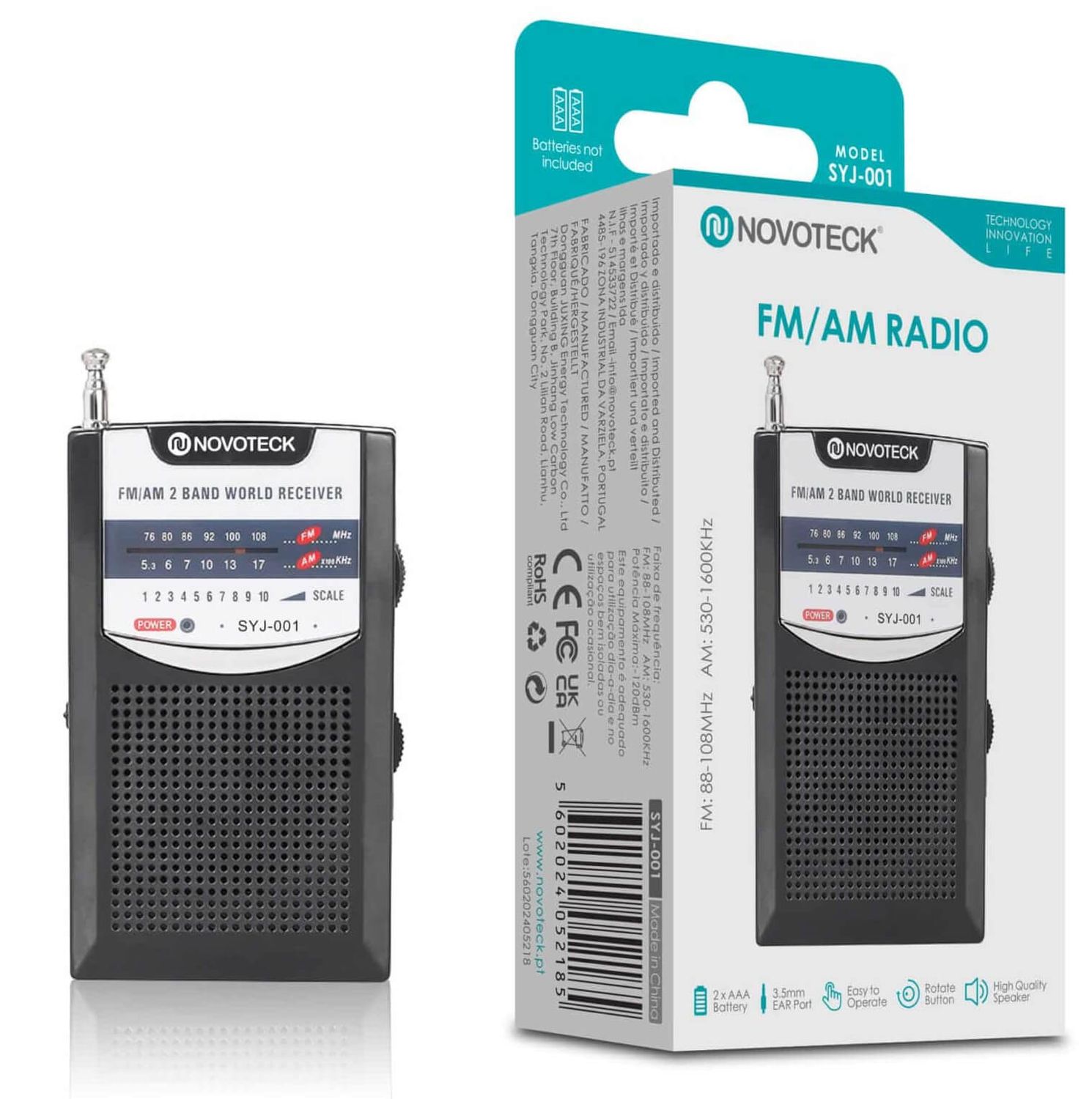 Novoteck SYJ-001 mini radio
