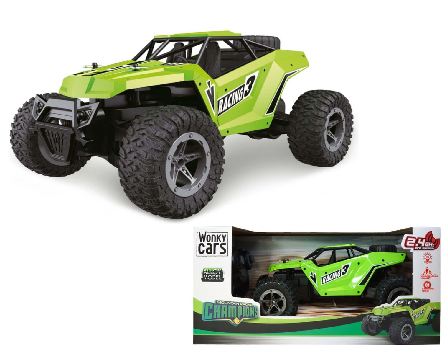 Wonky RC apvidus auto