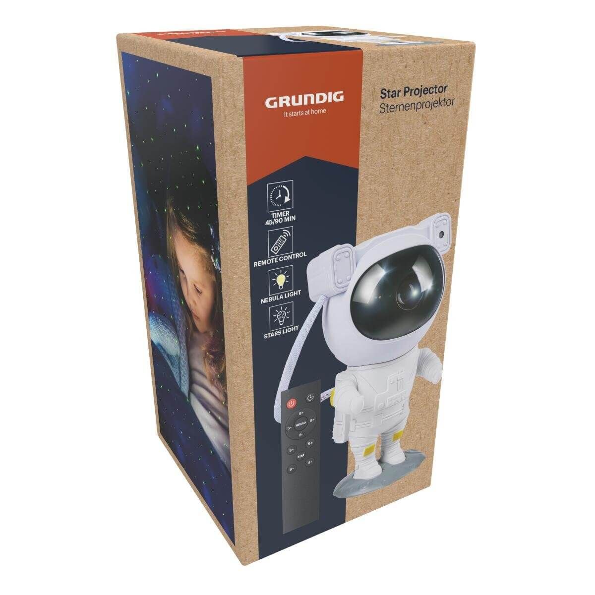 Grundig Astronaut zvaigžņu un galaktikas projektors