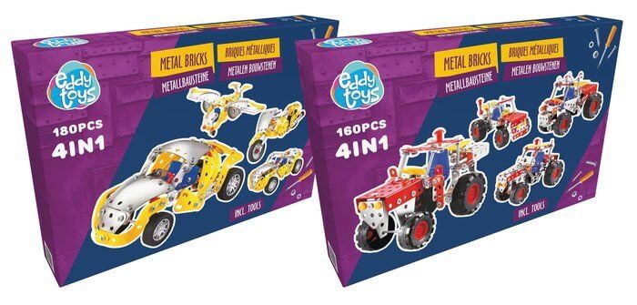 Eddy Toys metāla konstruktors