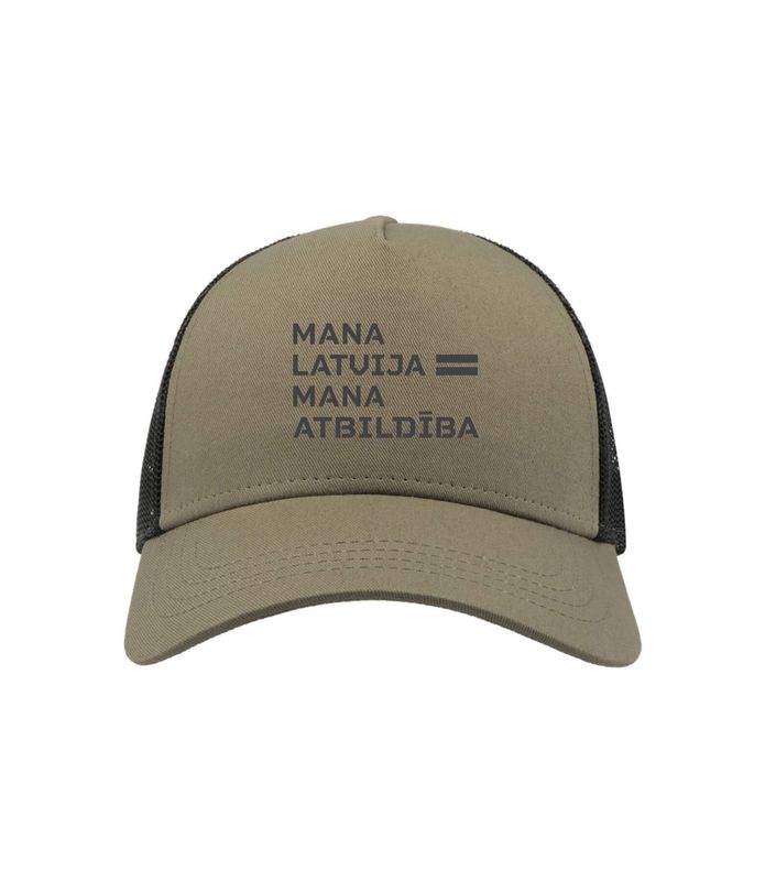 Cepure ar sietiņu "Mana Latvija. Mana atbildība"