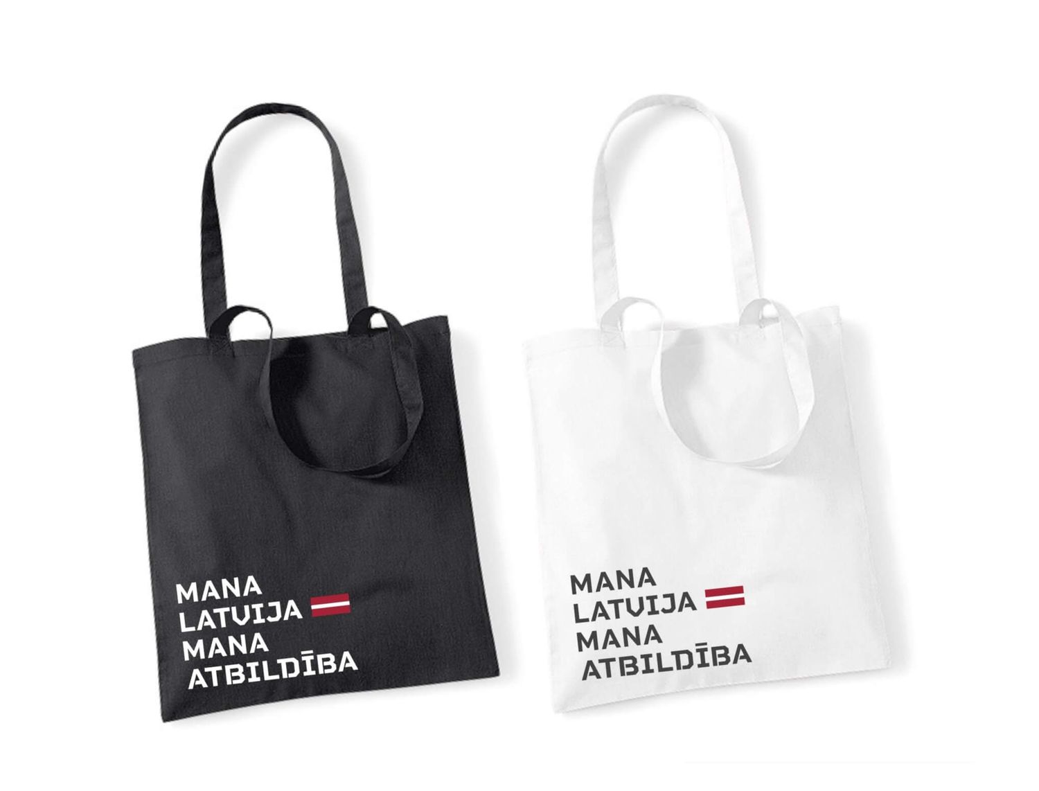 Pleca soma "Mana Latvija. Mana atbildība"