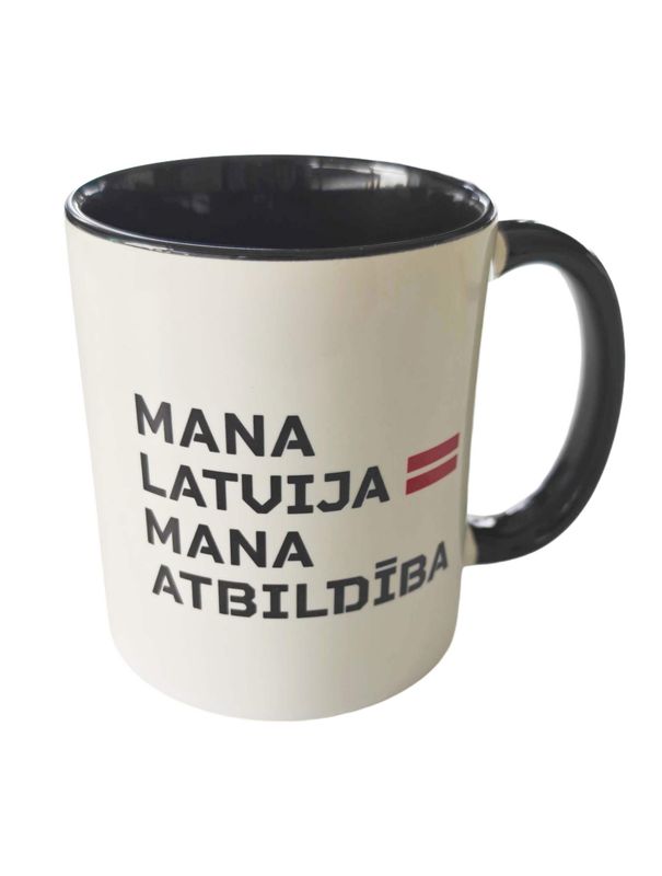 Krūze "Mana Latvija. Mana atbildība"