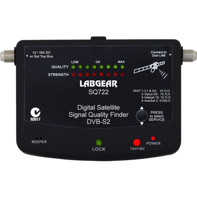 DIGITAL SATELLITE SIGNAL FINDER LABGEAR