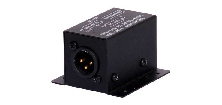 A2514 À¢â ¬À¢ Unbalanced To Balanced Converter RCA-XLR