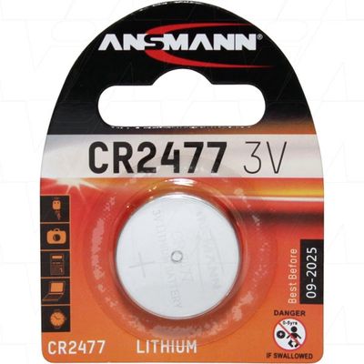 CR2477 Consumer Lithium Battery Coin Cell