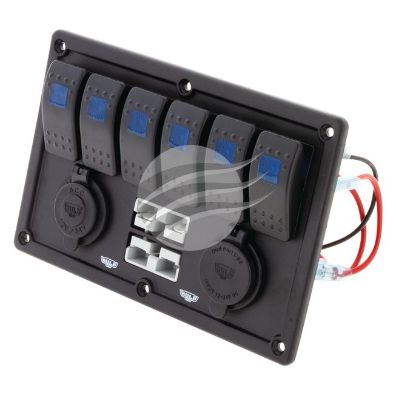 HU7065B  6 WAY SWITCH PANEL