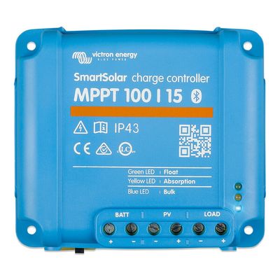 MPPT100/15 - Victron SmartSolar MPPT Charge Controller - 100V - 15AMP