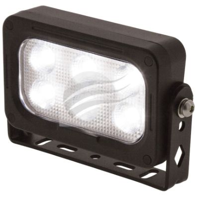 IWL605BF - LED ANGLED WORKLAMP FLOOD BEAM 9 - 36V 30W 6 LED&#39;s BLACK HSNG