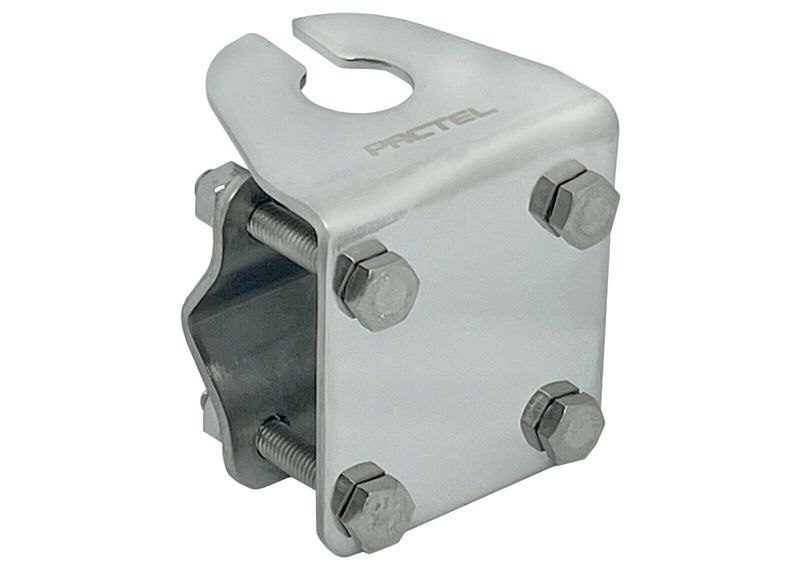 PACTEL UNIDEN MIRROR MOUNT BRACKET WITH CABLE SLOT ANTENNA UHF CB RADIO MM1-SS