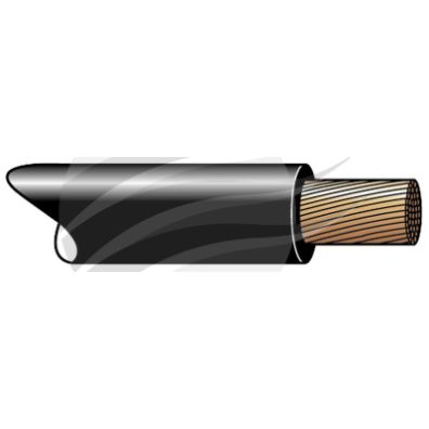 CW8201  -  2 B&amp;S BATTERY CABLE BLACK