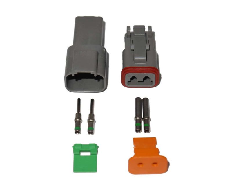 DT2-1 - Deutsch DT Series 2 Way Connector Kit