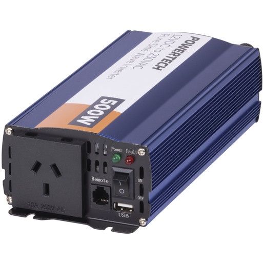INVERTER SINEWAVE 500W 12VDC/230VAC