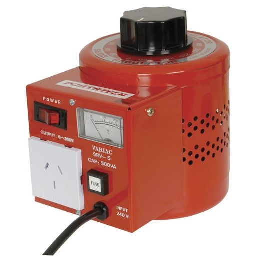 VARIAC 0-260VAC 500VA