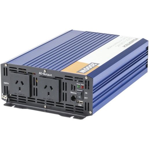 INVERTER SINEWAVE 2000W 12VDC/230VAC