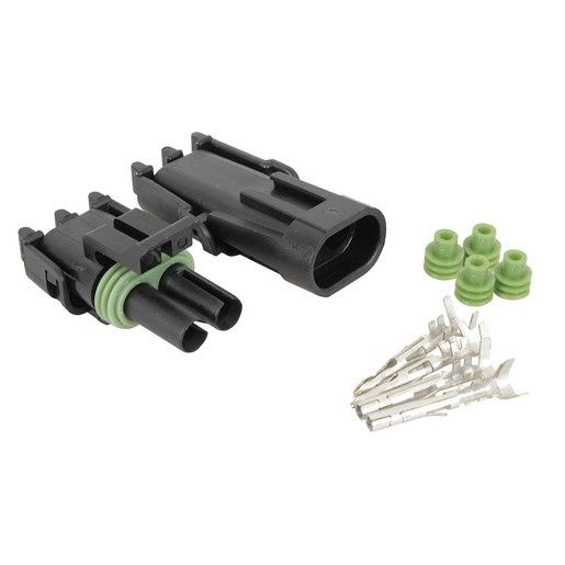 PLG/SKT AUTO W/PROOF CRIMP 2-WAY FS