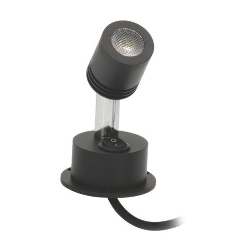 LIGHT LED READ DIM 10-30VDC BLK 3W CW