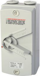 TWIS3P20 TRIPLE POLE WEATHERPROOF ENCLOSED ISOLATOR